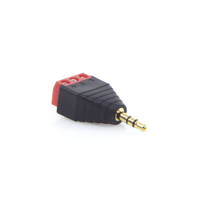EPCOM PROAUDIO - Conector de audio de 3.5mm macho a terminal de tornillo de 3 pines