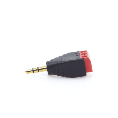 EPCOM PROAUDIO - Conector de audio de 3.5mm macho a terminal de tornillo de 3 pines