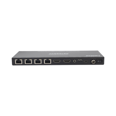 EPCOM PROAUDIO - Splitter HDMI 1x4 | Extensor HDMI | 4K@30Hz 40m | 1080p@60Hz 70m | Función PoC |  4:4:4