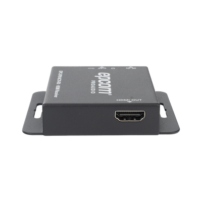 EPCOM PROAUDIO - Splitter HDMI 1x4 | Extensor HDMI | 4K@30Hz 40m | 1080p@60Hz 70m | Función PoC |  4:4:4