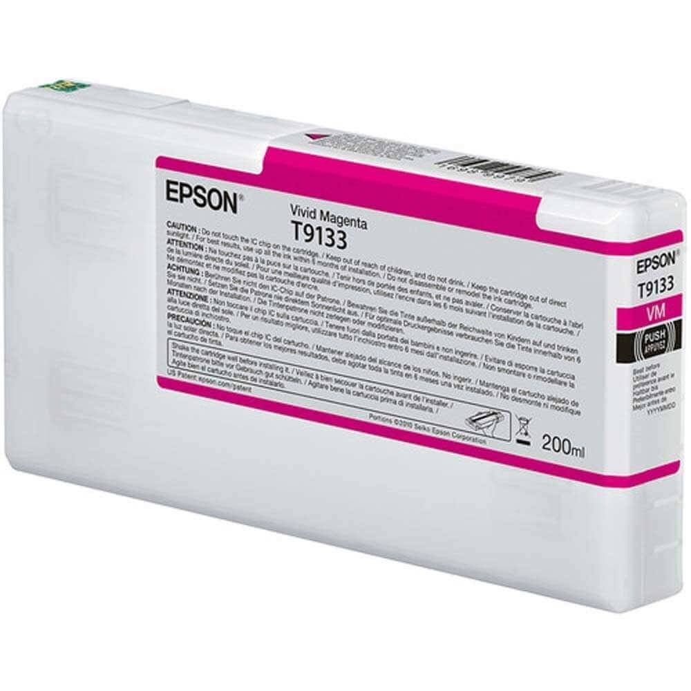 EPSON - Tinta Epson UltraChrome HD 200Ml Color Magenta Vivo