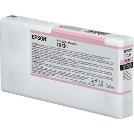 EPSON - Tinta Epson UltraChrome HD 200Ml Color Magenta Claro Vivo
