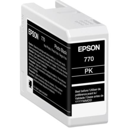 EPSON - Tinta Epson UltraChrome Pro10 25Ml Color Negro Fotográfico