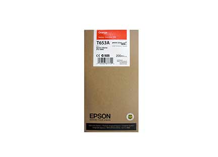 EPSON - Tinta Epson Stylus Pro 4900 200ml Color Naranja