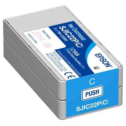 EPSON - TINTA EPSON CYAN TM-C3500 SJIC22P