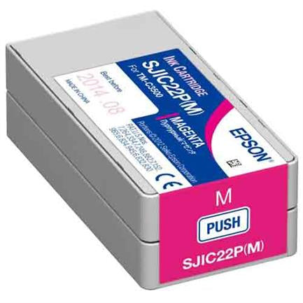 EPSON - TINTA EPSON MAGENTA TM-C3500 SJIC22P