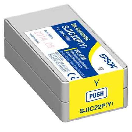 EPSON - TINTA EPSON AMARILLO TM-C3500 SJIC22P