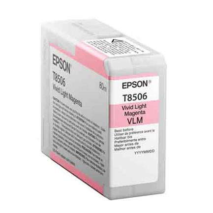 EPSON - Tinta Epson SC-P800 80ml Color Magenta Claro Vivo
