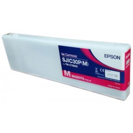 EPSON - Tinta Epson SJIC30P ColorWorks TM-C7500G Color Magenta