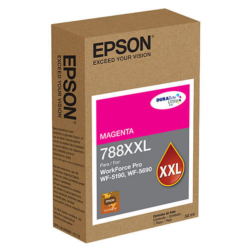 EPSON - Tinta Epson 788XXL Capacidad Extra Alta WF-5190/WF-5690 Color Magenta