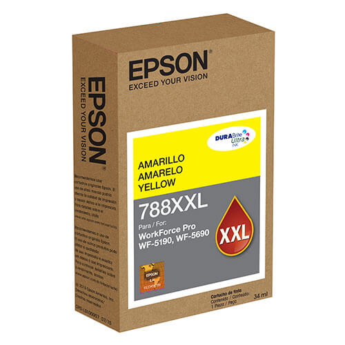 EPSON - Tinta Epson 788XXL Capacidad Extra Alta WF-5190/WF-5690 Color Amarillo