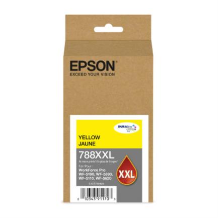 EPSON - Tinta Epson 788XXL Capacidad Extra Alta WF-5190/WF-5690 Color Amarillo