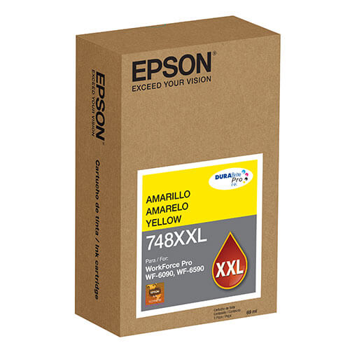 EPSON - Tinta Epson T748XXL Capacidad Extra Alta WF-6090/WF-6590 Color Amarillo