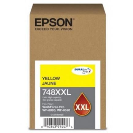 EPSON - Tinta Epson T748XXL Capacidad Extra Alta WF-6090/WF-6590 Color Amarillo