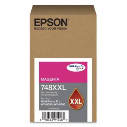 EPSON - Tinta Epson T748XXL Capacidad Extra Alta WF-6090/WF-6590 Color Magenta