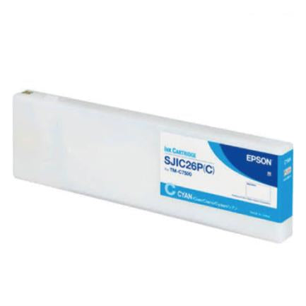 EPSON - Cartucho Epson SJIC26P para TM-C7500 Color Cian