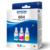 EPSON - Tinta Epson T664 Pack 3 Pzas Colores Cian/Magenta/Amarillo