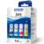 EPSON - Tinta Epson T544 Pack 4 Pzas Colores Negro/Cian/Magenta/Amarillo