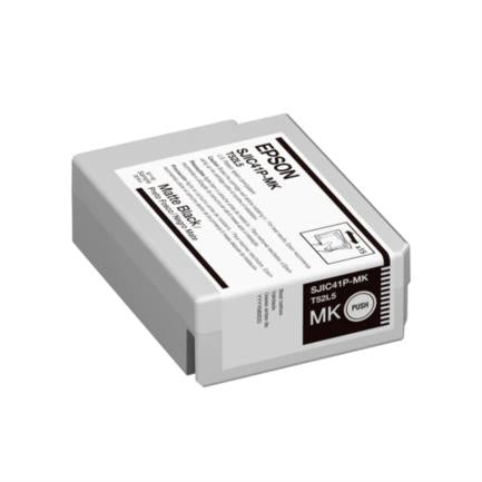 EPSON - Tinta Epson SJIC41P-MK para ColorWorks C4000 Color Negro Mate
