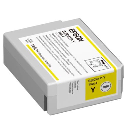 EPSON - Tinta Epson SJIC41P-Y para ColorWorks C4000 Color Amarillo