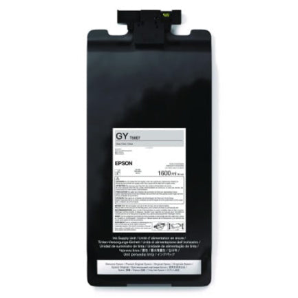 EPSON - Tinta EPSON gris UltraChrome PRO12 de 1.6 litros