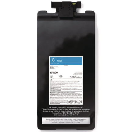 EPSON - Tinta EPSON UltraChrome PRO12 cian de 1.6 litros para Epson T56E