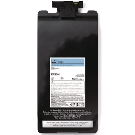 EPSON - Tinta EPSON UltraChrome PRO12 cian claro de 1.6 litros para Epson T56E