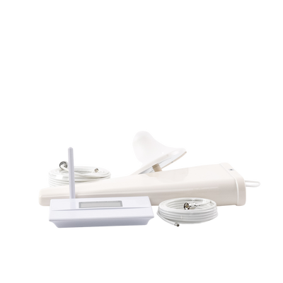 EPCOM - Kit Amplificador de Señal Celular DOBLE banda de frecuencia / Mejora las llamadas convencionales / Soporta los datos de las tecnologías 2G y 3G de TELCEL, AT&T y MOVISTAR / Cubre hasta 600 m².