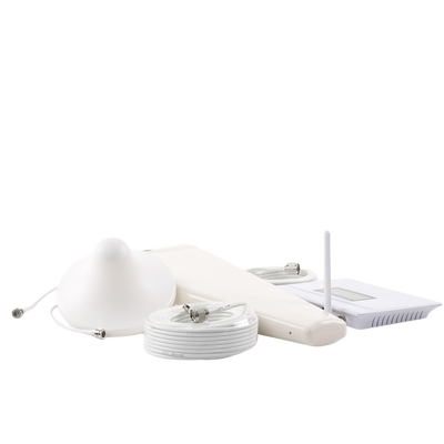 EPCOM - Kit Amplificador de Señal Celular DOBLE banda de frecuencia / Mejora las llamadas convencionales / Soporta los datos de las tecnologías 2G y 3G de TELCEL, AT&T y MOVISTAR / Cubre hasta 600 m².