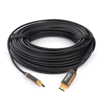 EPCOM PROAUDIO - Cable HDMI de Fibra Óptica de 30 Metros (98.43 Pies) | Alta Definición | Versión 2.0 | Alta Velocidad 18Gbps | 4K@60Hz | HDCP 2.2 | Resistente a EMI y RFI