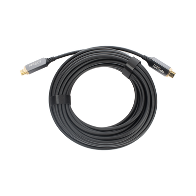 EPCOM PROAUDIO - Cable HDMI de Fibra Óptica de 10 Metros (32.81 Pies) | Alta Definición | Versión 2.1 | Alta Velocidad 18Gbps | 8K@60Hz | HDCP 2.2 | Resistente a EMI y RFI