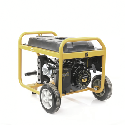 EPCOM POWERLINE - Generador a Gasolina / Planta de Emergencia 3kW (7HP), 110Vca, Encendido de Jalón, Jaula con Ruedas para Fácil Traslado