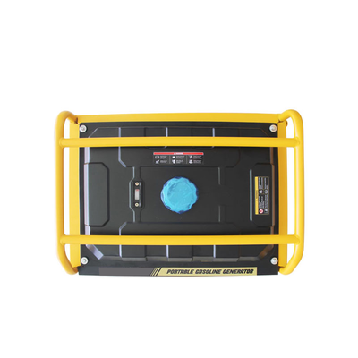 EPCOM POWERLINE - Generador a Gasolina / Planta de Emergencia de 6.5KW, 220Vac 2 Fases, Jaula con Ruedas para Fácil Traslado y Encendido Electrónico