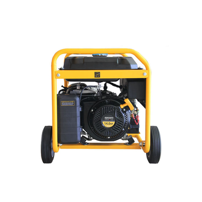 EPCOM POWERLINE - Generador a Gasolina / Planta de Emergencia de 6.5KW, 220Vac 2 Fases, Jaula con Ruedas para Fácil Traslado y Encendido Electrónico