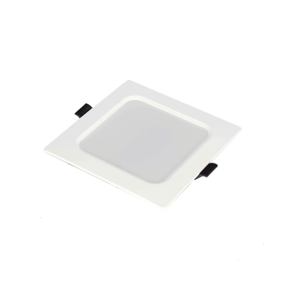 EPCOM INDUSTRIAL - Spot Cuadrado Empotrable / 12 x 12 cm / Luz Fría / 110 V / 6 W / 420 lúmenes / 25000 hrs / Ángulo de apertura 120° / IP20