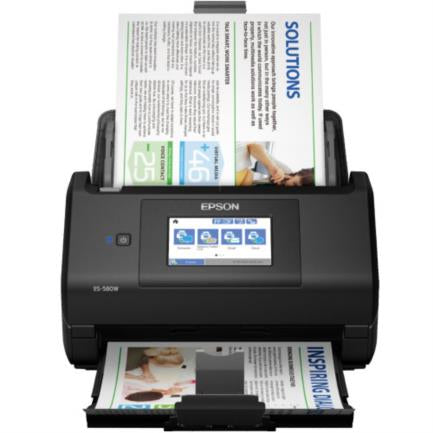 EPSON - Escáner Epson WorkForce ES-580W Inalámbrico Resolución 600 ppp