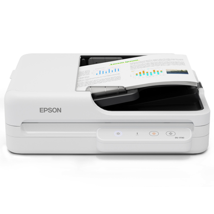 EPSON - Escaner plano Epson DS-1730 con alimentador automático de documentos (ADF)