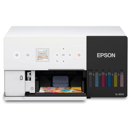 EPSON - Impresora Epson Minilab SureLab D570 Resolución Máxima 1440x720 ppp Pantalla LCD de 1.44" 18W USB/Ethernet