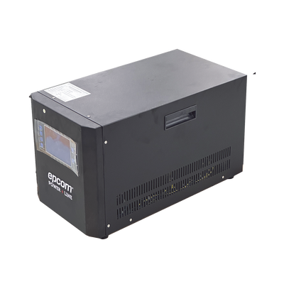 EPCOM POWERLINE - Regulador de Voltaje Industrial Bifásico Ferroresonante 2 kVA/2 kW 220 V / Entrada 176-264 V Vca / Salida 215.6-224.4 Vca