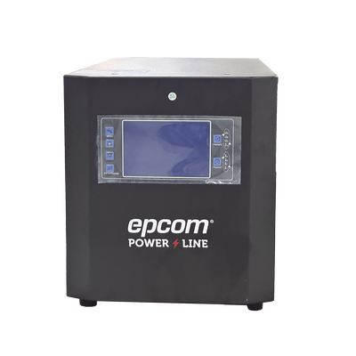 EPCOM POWERLINE - Regulador de Voltaje Industrial Bifásico Ferroresonante 2 kVA/2 kW 220 V / Entrada 176-264 V Vca / Salida 215.6-224.4 Vca
