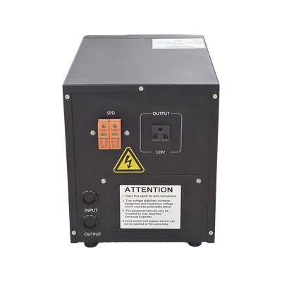 EPCOM POWERLINE - Regulador de Voltaje Industrial Monofásico Ferroresonante 3 kVA/3 kW 120 V / Entrada 96-144 Vca / Salida 117.6- 122.4 Vca