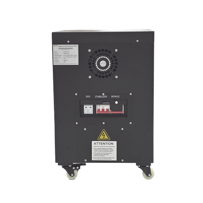 EPCOM POWERLINE - Regulador de Voltaje Industrial Monofásico Ferrorresonante 5 kVA/5 kW 120 V / Entrada 96-144 Vca / Salida 117.6- 122.4 Vca