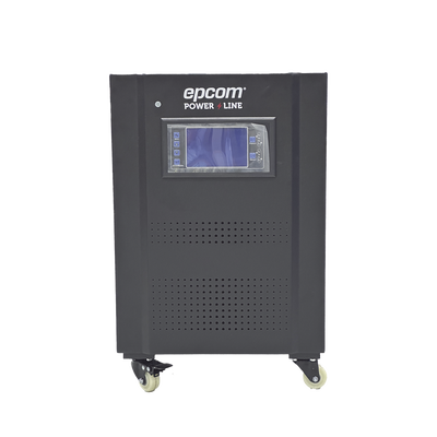 EPCOM POWERLINE - Regulador de Voltaje Industrial Monofásico Ferrorresonante 5 kVA/5 kW 120 V / Entrada 96-144 Vca / Salida 117.6- 122.4 Vca