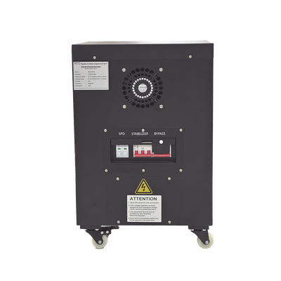 EPCOM POWERLINE - Regulador de Voltaje Industrial Bifásico Ferrorresonante 7.5 kVA/7.5 kW 220 V / Entrada 176-264 V Vca / Salida 215.6-224.4 Vca