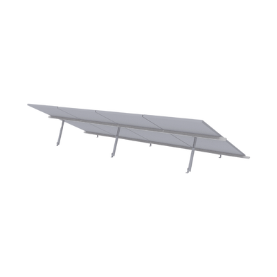 EPCOM POWERLINE - Montaje para Panel Solar, Riel de 4400mm para Módulos con Espesor de 35mm, Velocidad de Viento Máx. 136km/h