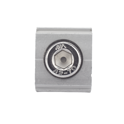 EPCOM POWERLINE - Conector N con tornillo para fijación en riel 5 y 8