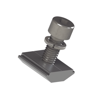 EPCOM POWERLINE - Conector N con tornillo para fijación en riel 5 y 8