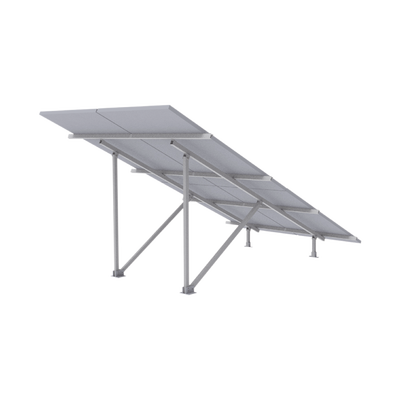 EPCOM POWERLINE - Montaje para Panel Solar, Riel de 2200mm para Módulos con Espesor de 35mm, Velocidad de Viento Máx. 136km/h