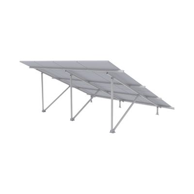 EPCOM POWERLINE - Montaje para Panel Solar, Riel de 2200mm para Módulos con Espesor de 35mm, Velocidad de Viento Máx. 136km/h