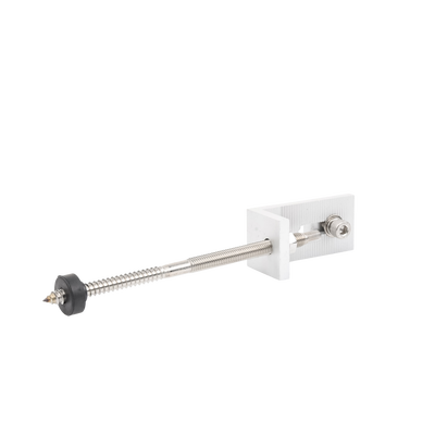 EPCOM POWERLINE - Soporte L para riel 7 con tornillo  M10*200 para techo de lamina